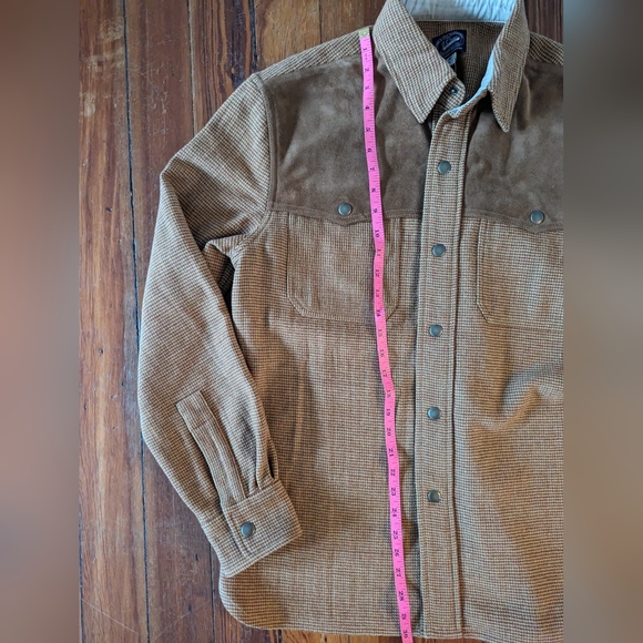 NWT JCrew Western Italian Suede Jacket in wool - Medium - Picture 16 of 16